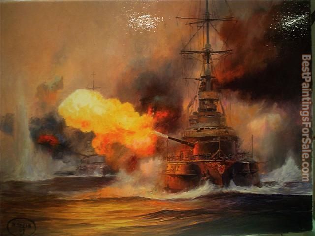 2012 Battleship SMS Pommern in Battle of Jutland